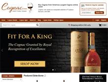 Tablet Screenshot of cognac.com